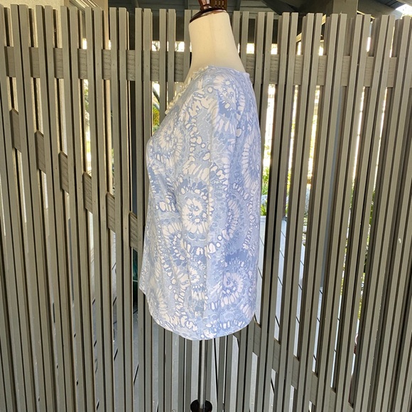 Ruby Rd. petite Cotton/Spandex Shirt Petite Large with Embellishments! - Picture 3 of 5